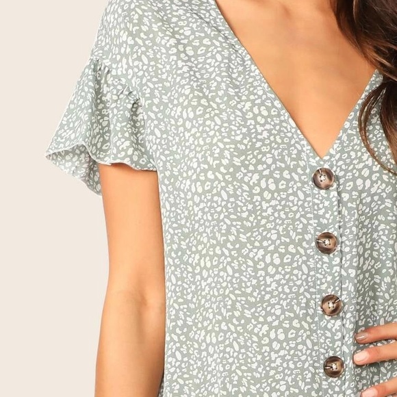 Sage Boho Dress - Picture 6 of 6